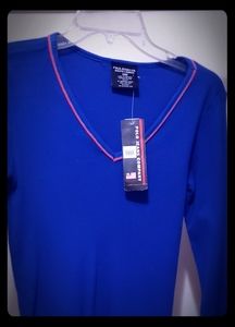 Royal Blue long sleeve top, NWT